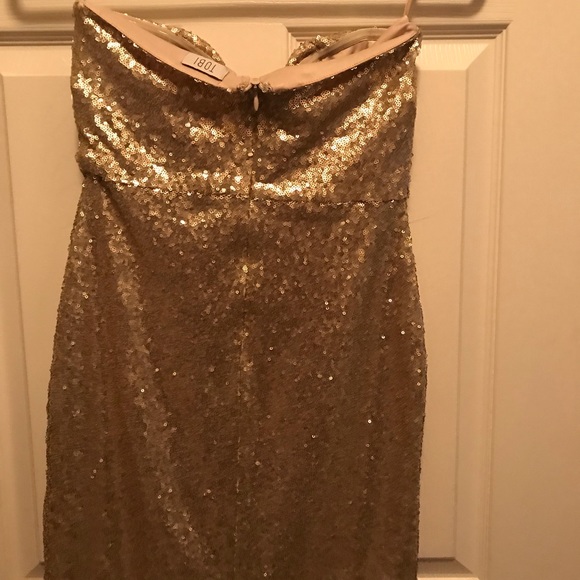 Toby gold dress - Picture 2 of 2